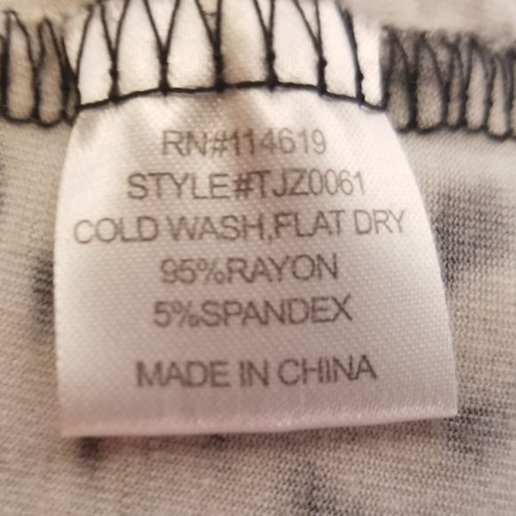 Beaded Mushbaby Sienna Rose Inc. Women's Multicolor V-neck Tunic Size Small - Picture 4 of 5